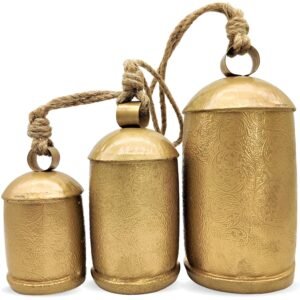 Large Brass Hanging bells